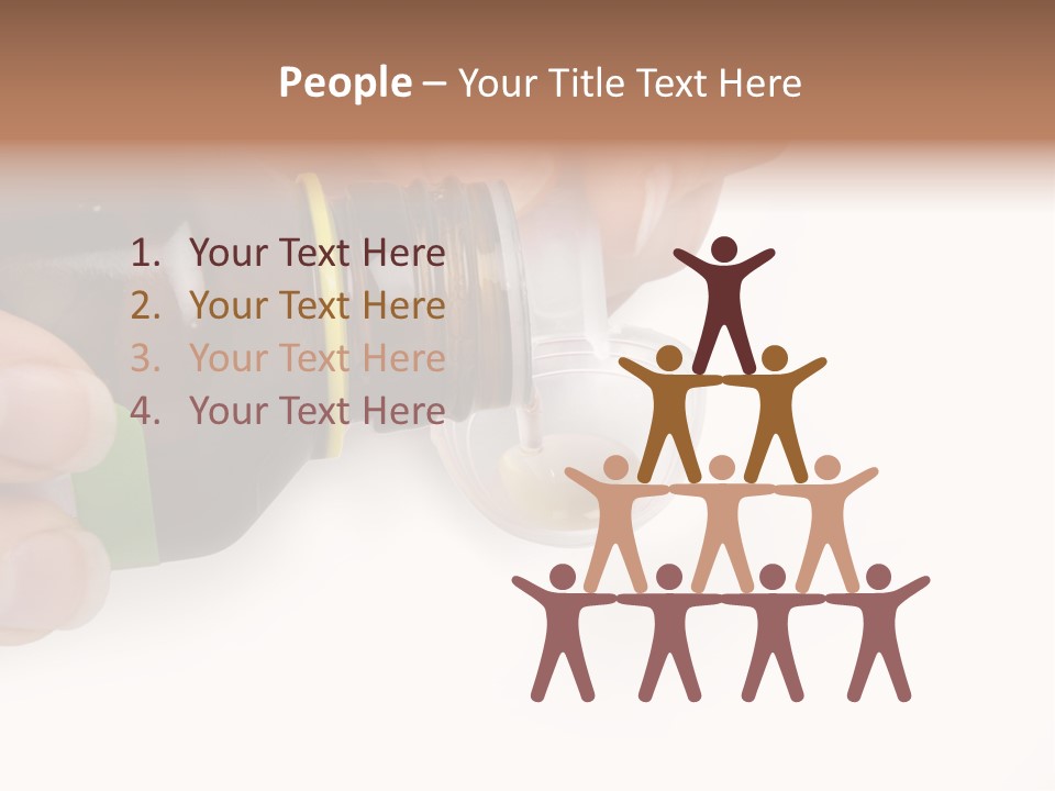 Flu Syrup Pouring PowerPoint Template