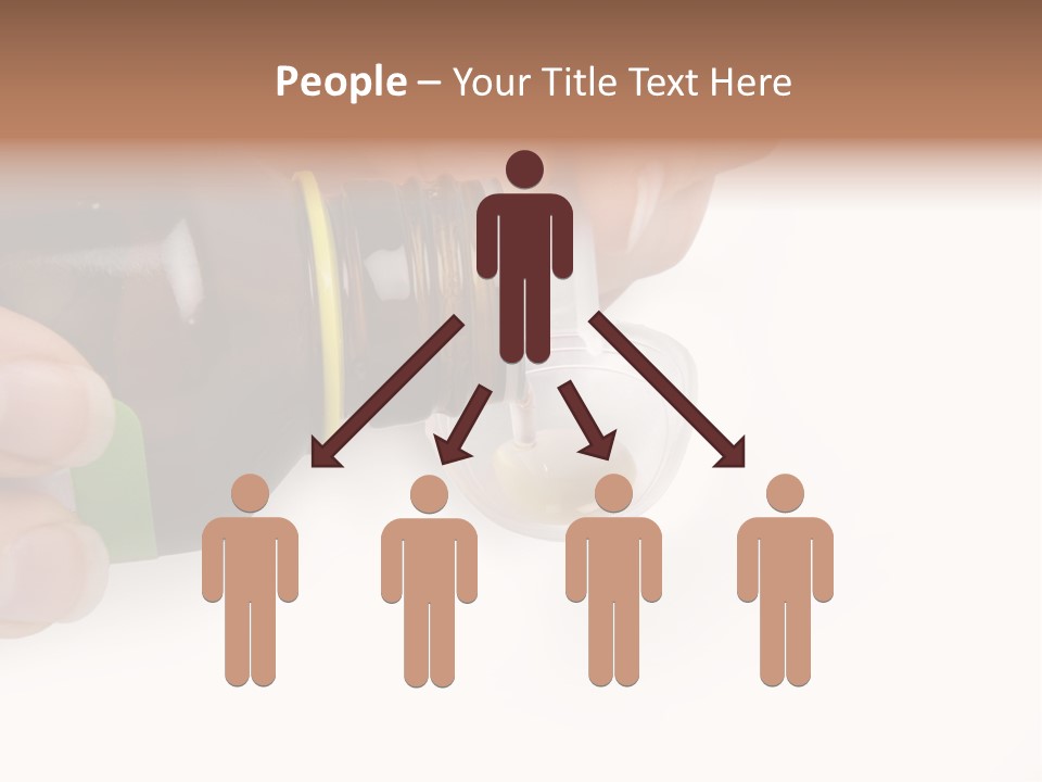 Flu Syrup Pouring PowerPoint Template