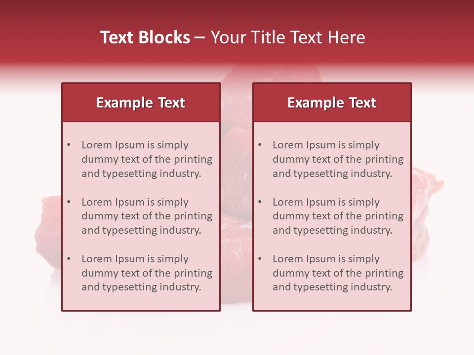 A Pile Of Raw Meat Sitting On Top Of A White Table PowerPoint Template