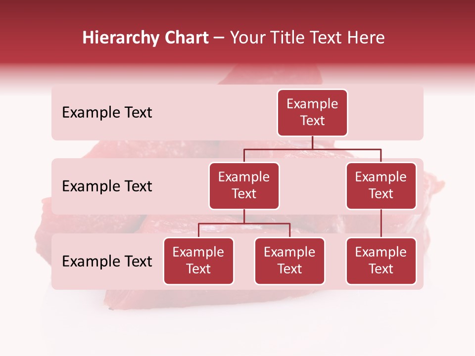 A Pile Of Raw Meat Sitting On Top Of A White Table PowerPoint Template