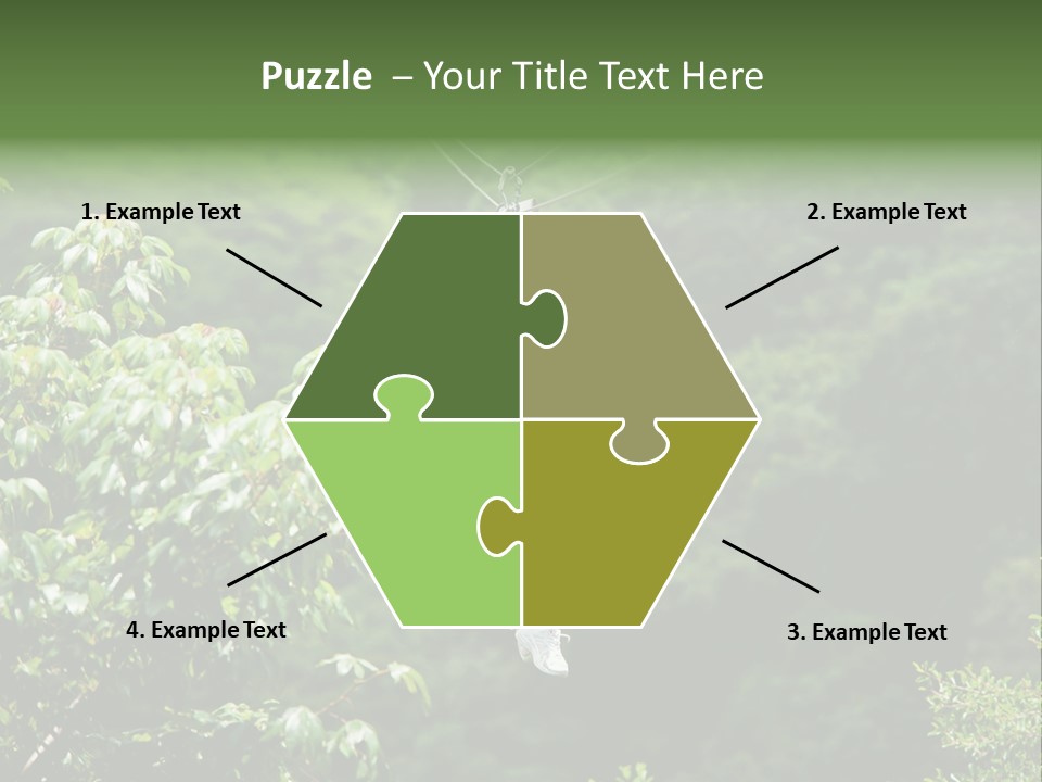 Costa Zipwire Aerial PowerPoint Template