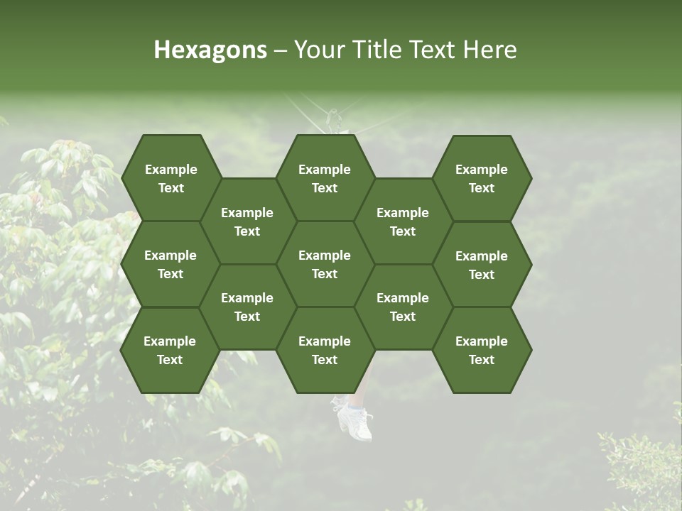 Costa Zipwire Aerial PowerPoint Template