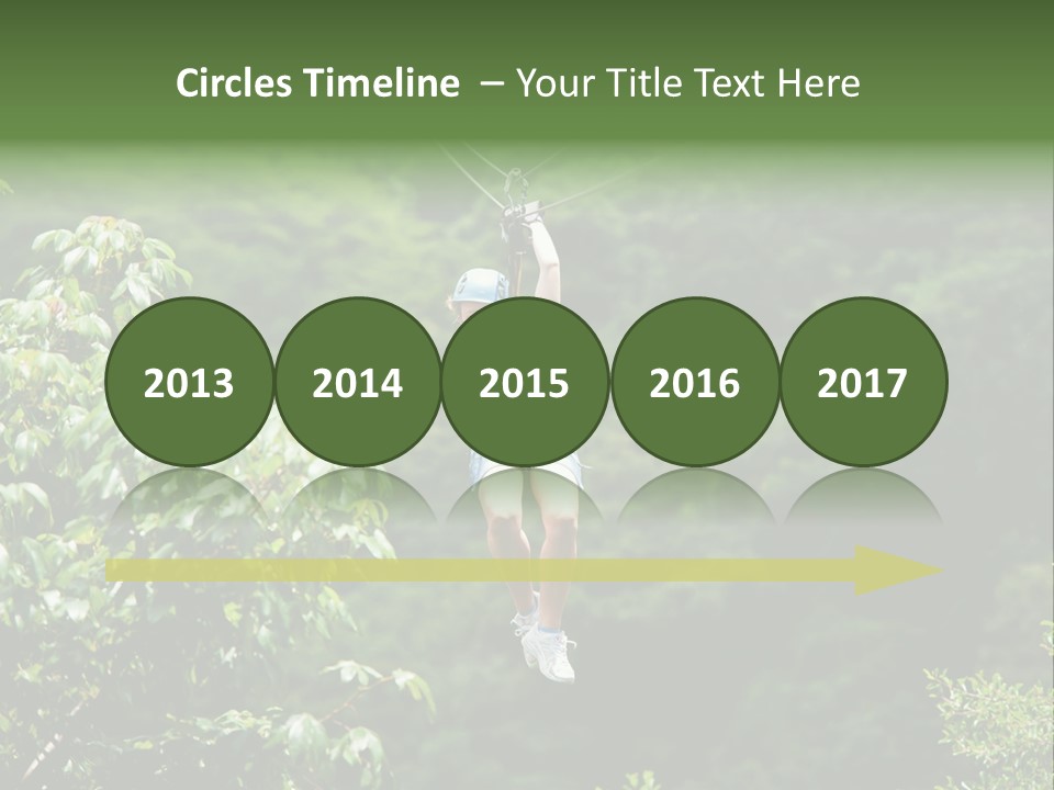 Costa Zipwire Aerial PowerPoint Template