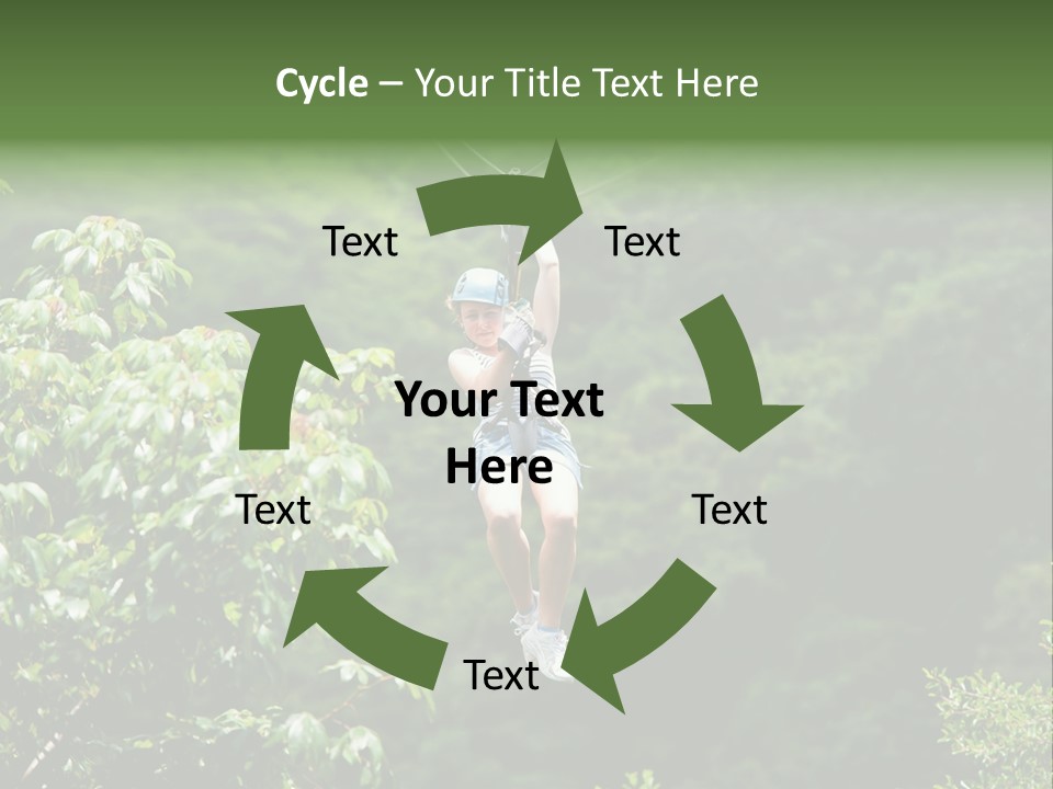 Costa Zipwire Aerial PowerPoint Template