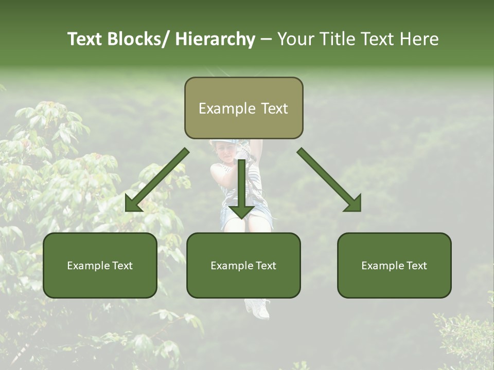 Costa Zipwire Aerial PowerPoint Template