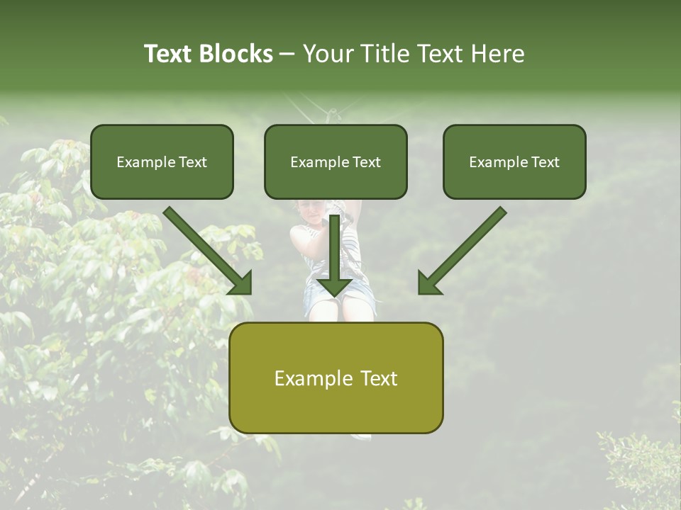 Costa Zipwire Aerial PowerPoint Template