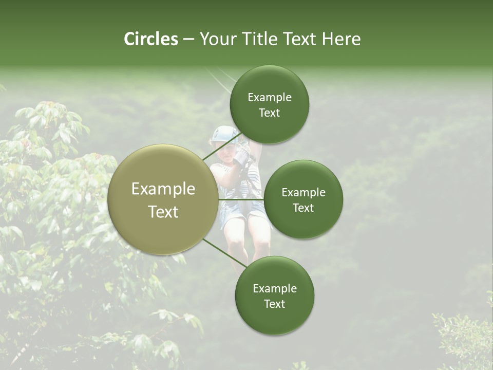 Costa Zipwire Aerial PowerPoint Template