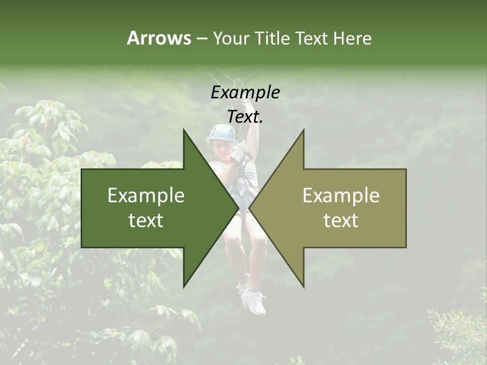 Costa Zipwire Aerial PowerPoint Template