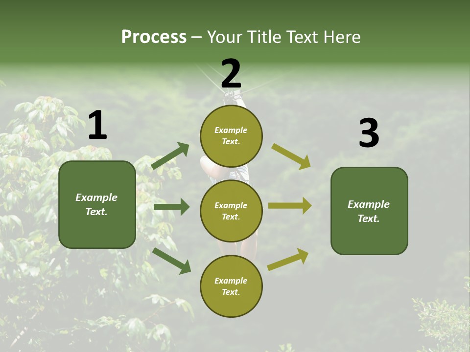 Costa Zipwire Aerial PowerPoint Template