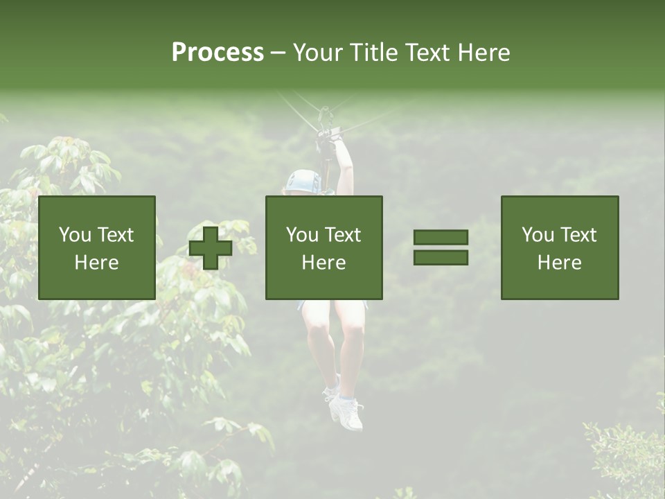 Costa Zipwire Aerial PowerPoint Template