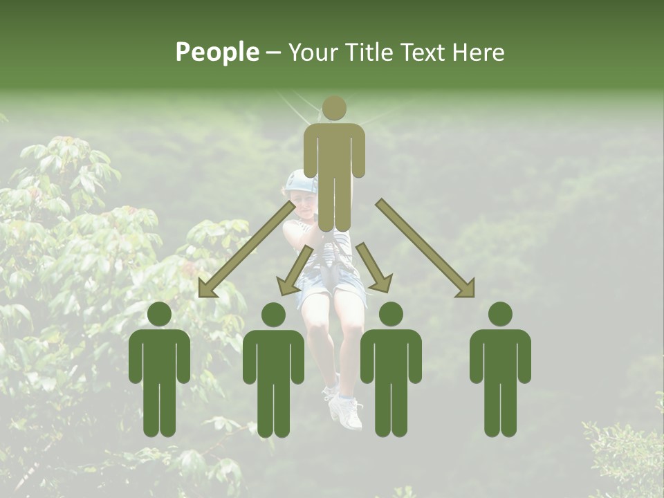Costa Zipwire Aerial PowerPoint Template
