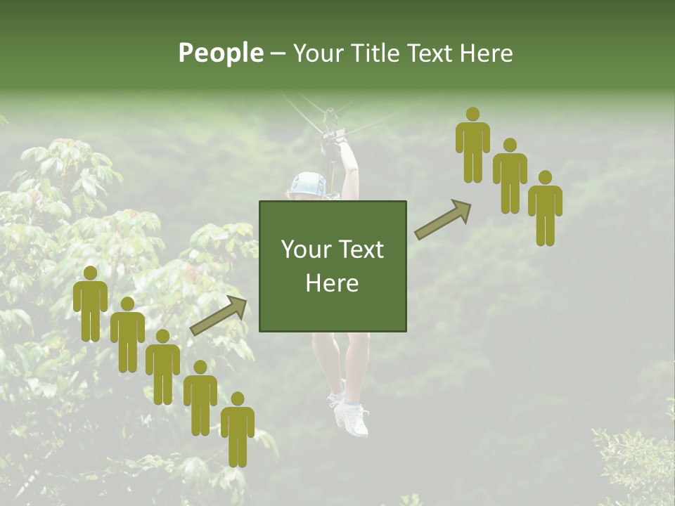 Costa Zipwire Aerial PowerPoint Template