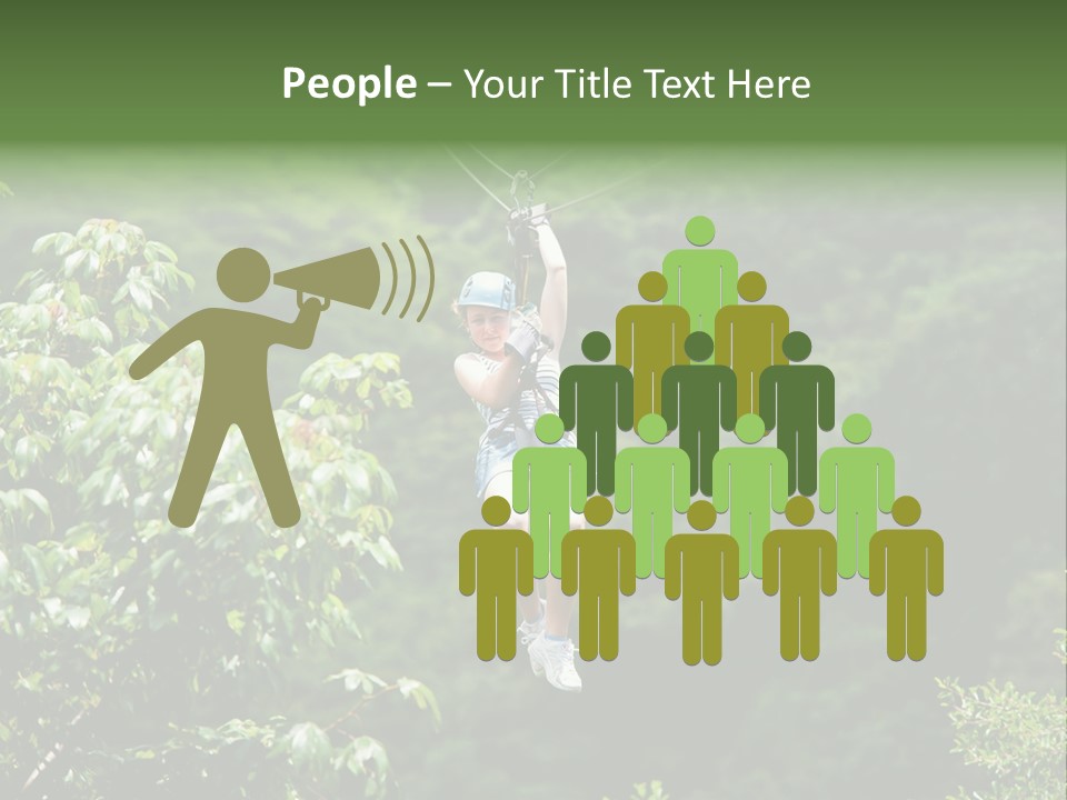 Costa Zipwire Aerial PowerPoint Template