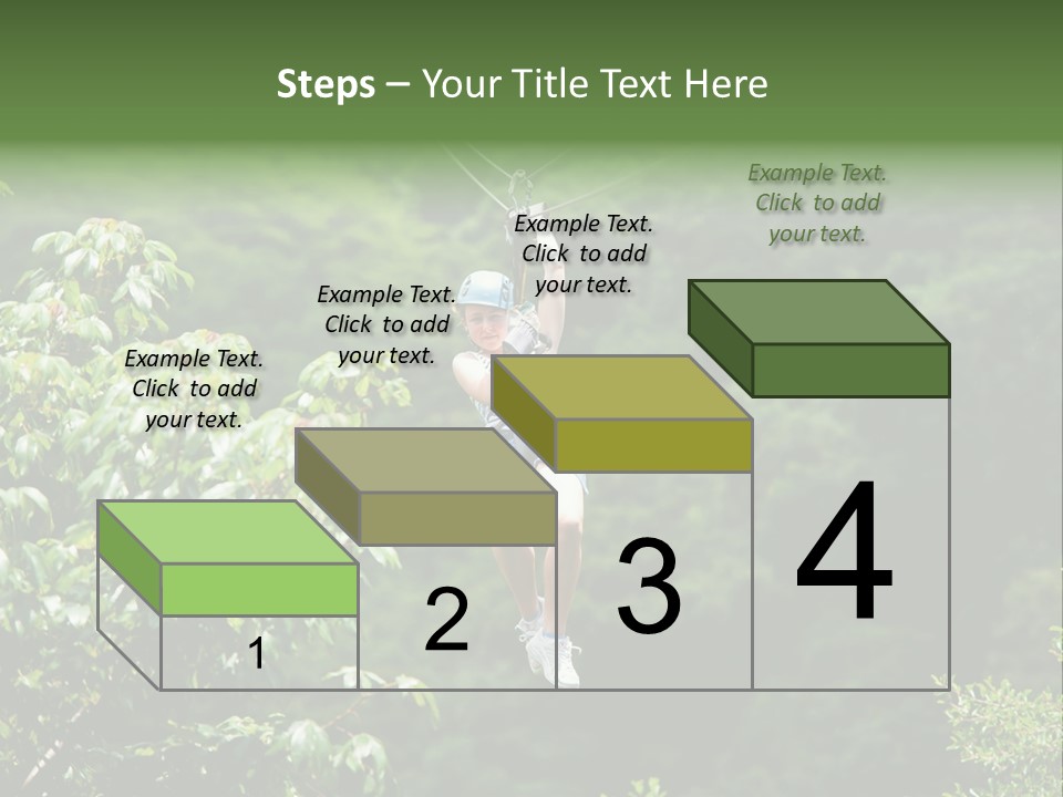 Costa Zipwire Aerial PowerPoint Template