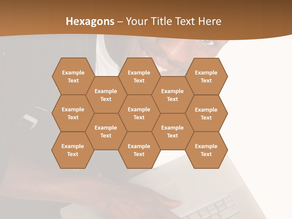 Student Relaxed Black PowerPoint Template