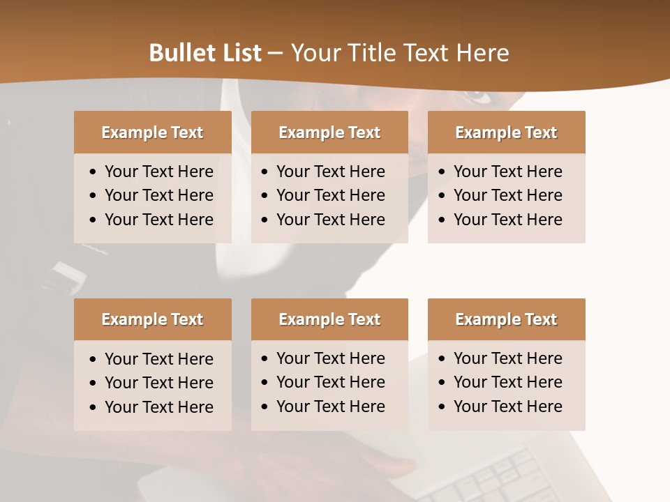 Student Relaxed Black PowerPoint Template