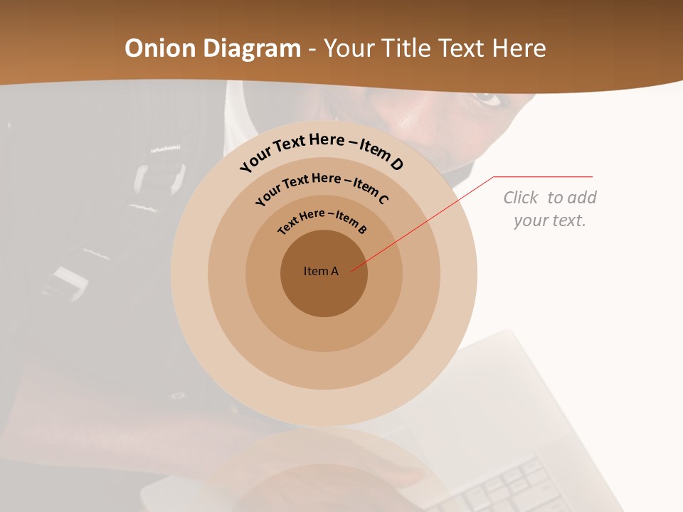 Student Relaxed Black PowerPoint Template