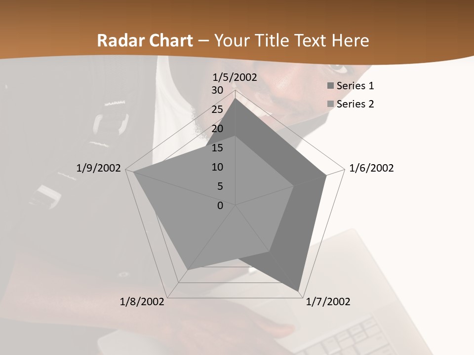 Student Relaxed Black PowerPoint Template