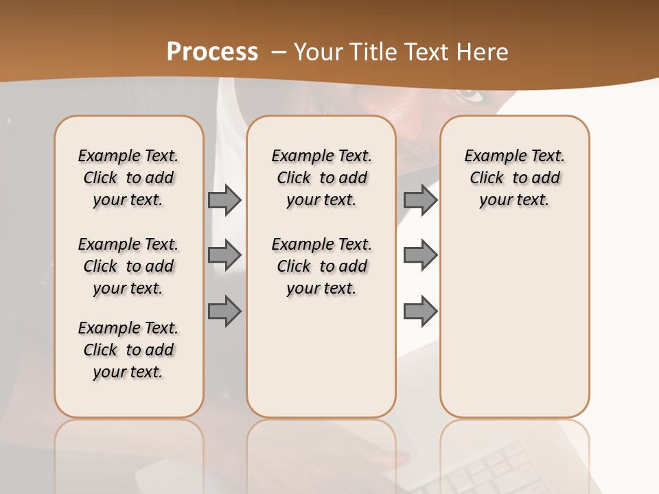 Student Relaxed Black PowerPoint Template