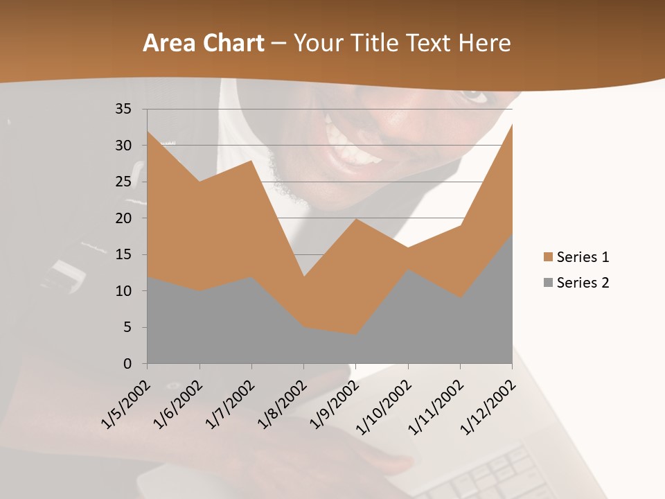 Student Relaxed Black PowerPoint Template