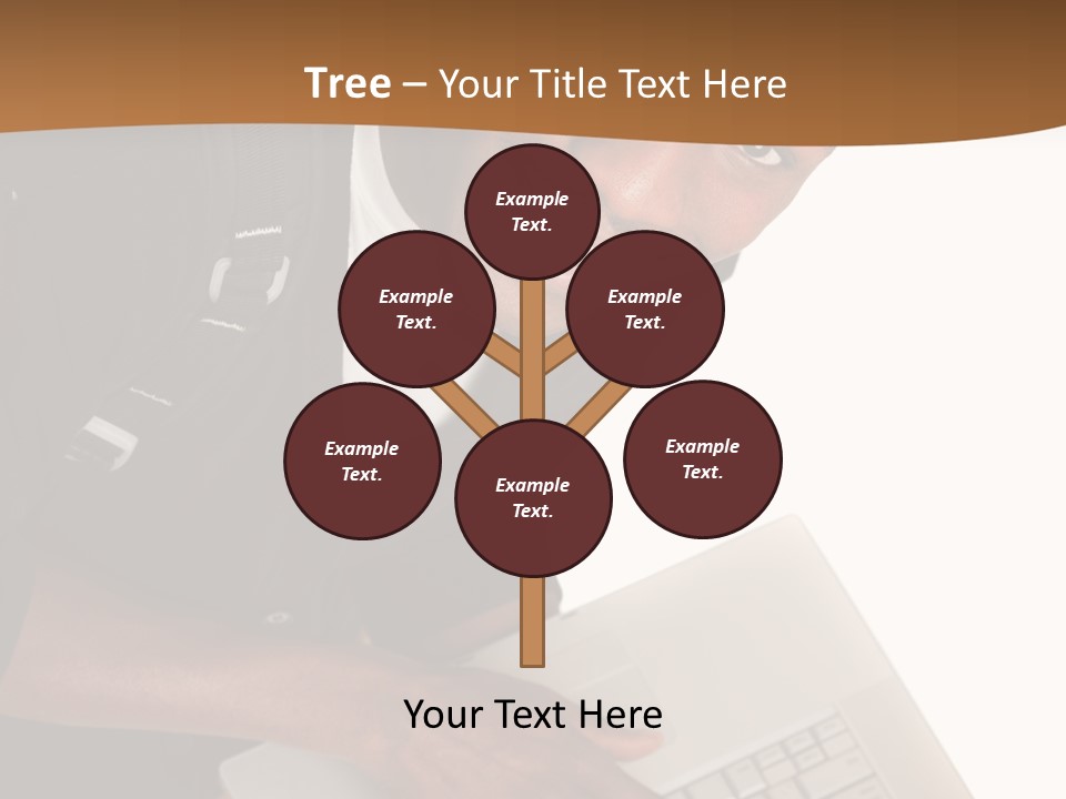 Student Relaxed Black PowerPoint Template