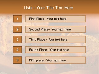 Sweet Food Home Made PowerPoint Template
