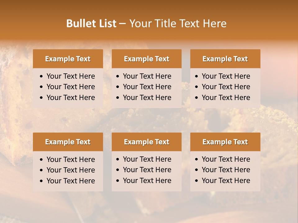 Sweet Food Home Made PowerPoint Template