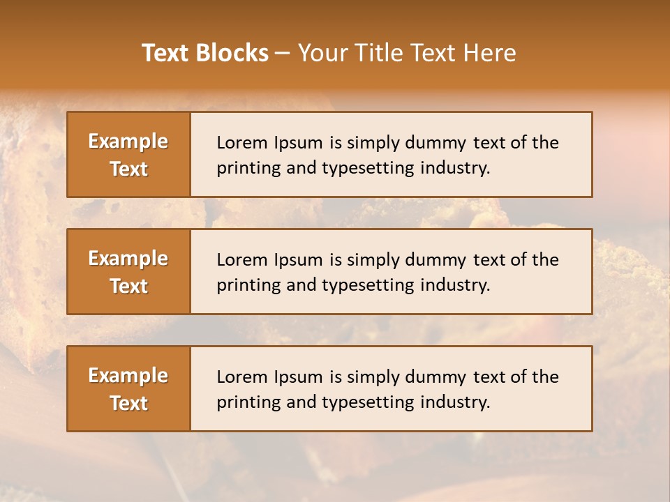 Sweet Food Home Made PowerPoint Template