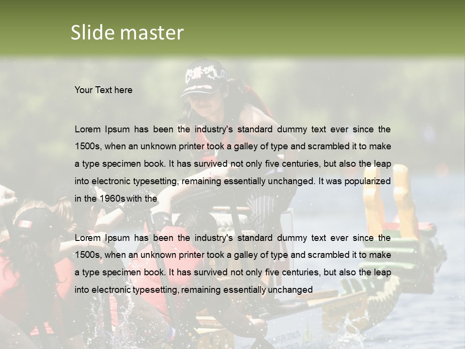 Chinese Water Culture PowerPoint Template