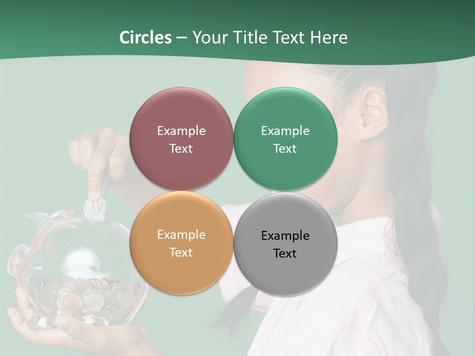 Pile Payment Group PowerPoint Template
