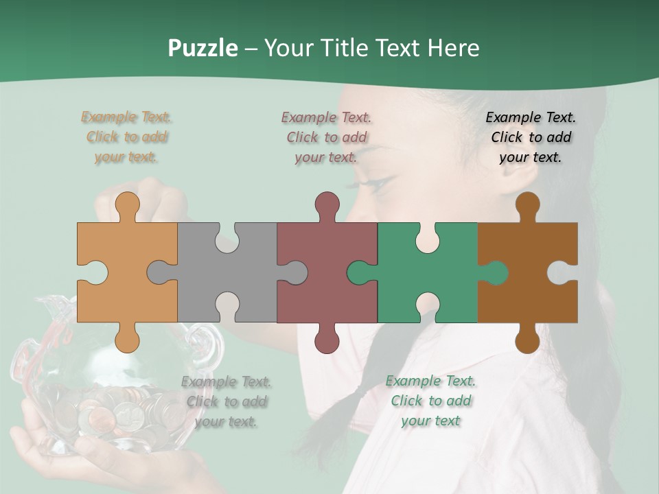 Pile Payment Group PowerPoint Template