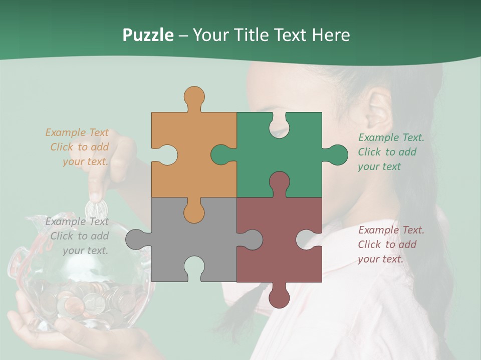 Pile Payment Group PowerPoint Template