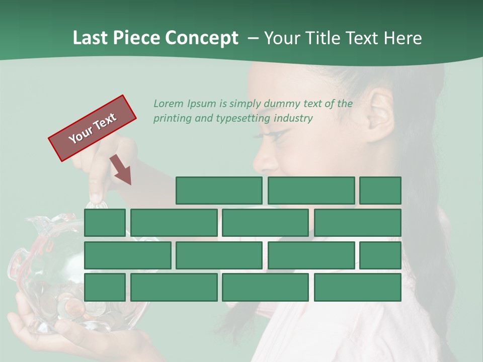 Pile Payment Group PowerPoint Template