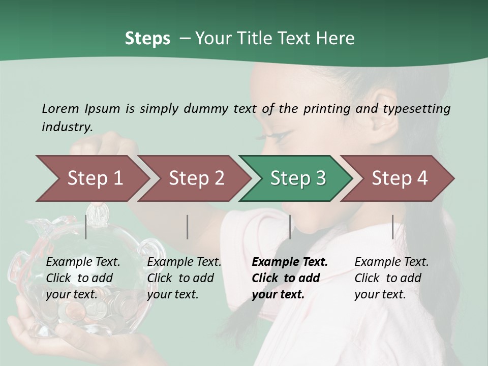 Pile Payment Group PowerPoint Template