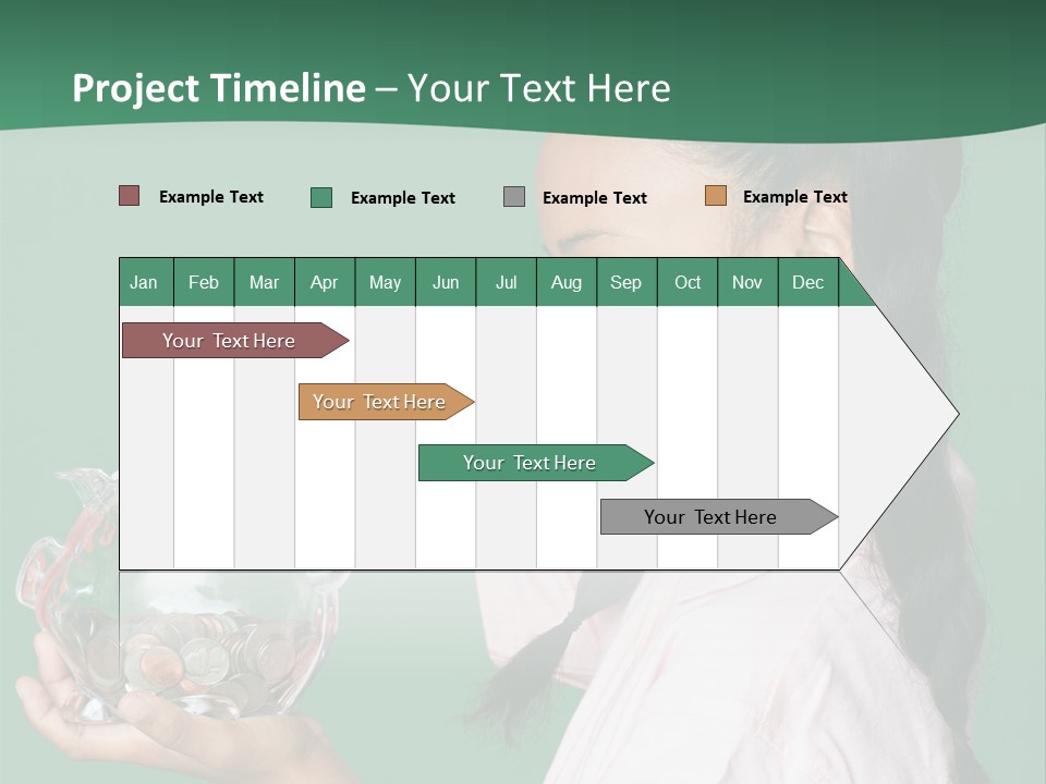 Pile Payment Group PowerPoint Template
