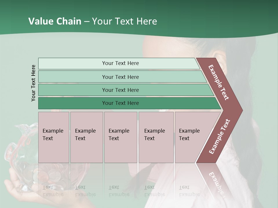 Pile Payment Group PowerPoint Template