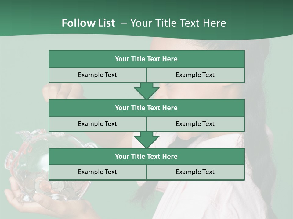 Pile Payment Group PowerPoint Template