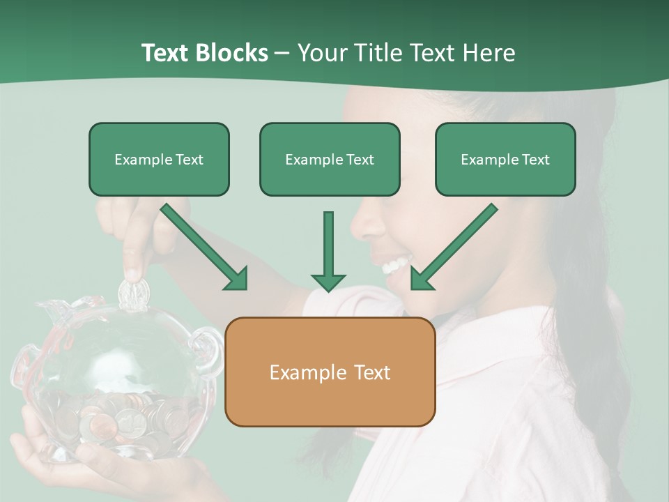Pile Payment Group PowerPoint Template
