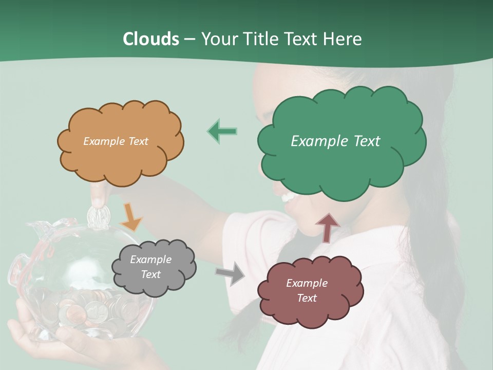 Pile Payment Group PowerPoint Template