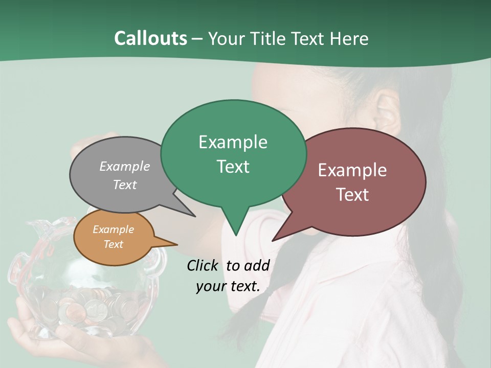Pile Payment Group PowerPoint Template