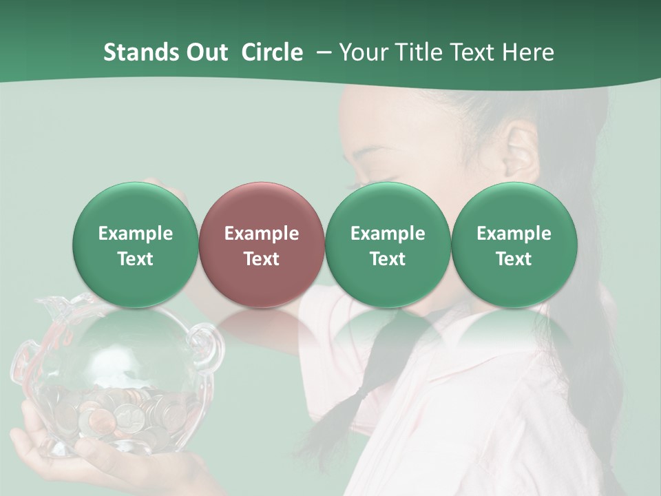 Pile Payment Group PowerPoint Template