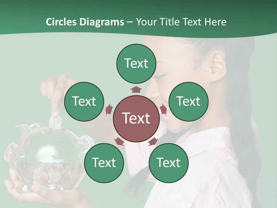 Pile Payment Group PowerPoint Template