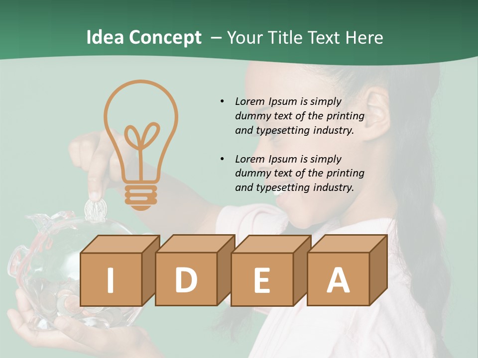 Pile Payment Group PowerPoint Template