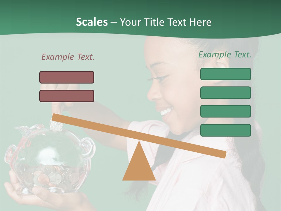 Pile Payment Group PowerPoint Template