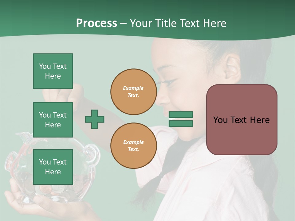 Pile Payment Group PowerPoint Template