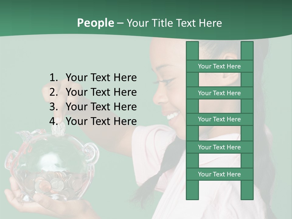 Pile Payment Group PowerPoint Template