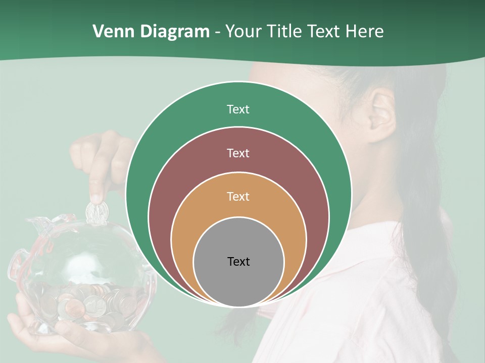 Pile Payment Group PowerPoint Template