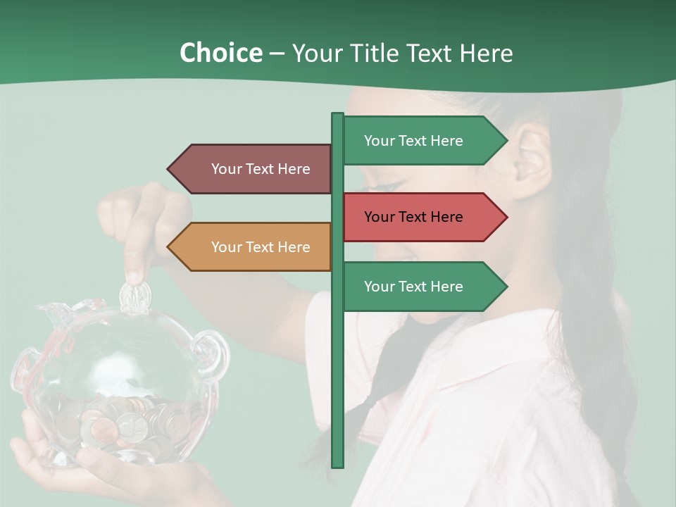 Pile Payment Group PowerPoint Template
