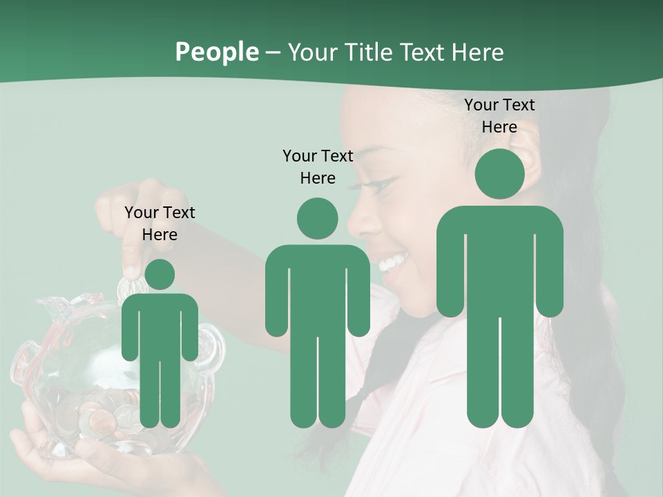 Pile Payment Group PowerPoint Template