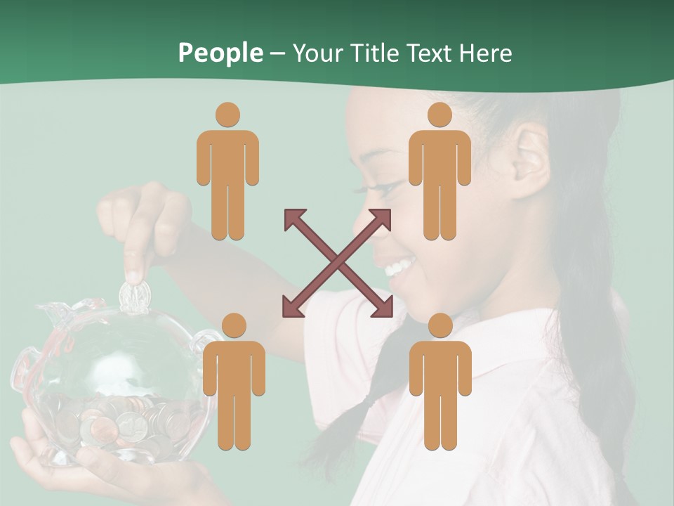 Pile Payment Group PowerPoint Template